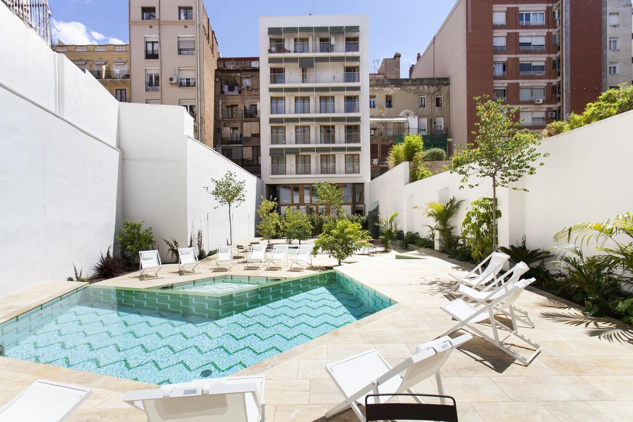 Aspasios Garden Apartments Barcelona Exterior foto